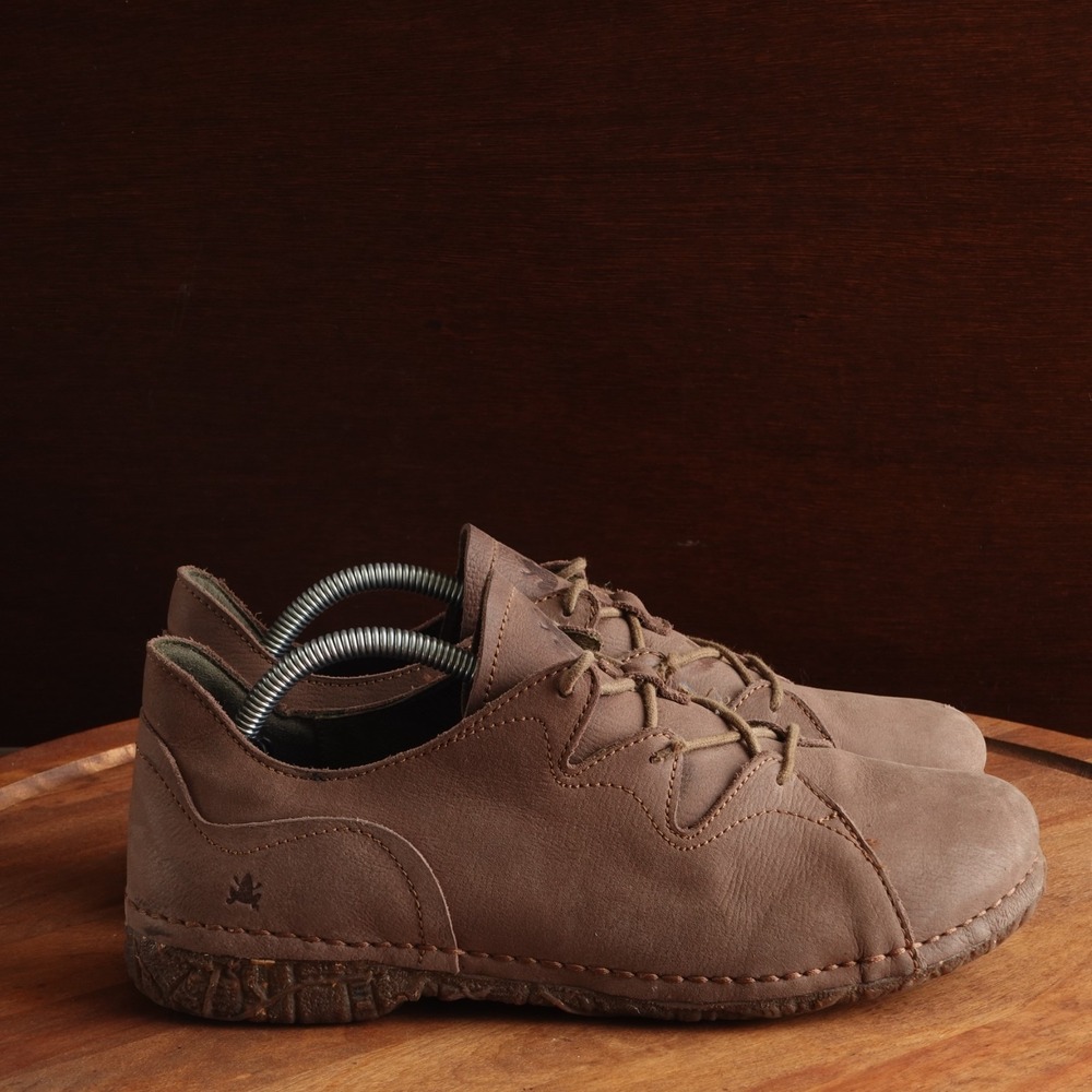 El Naturalista Shoes Womens SZ EU 39 US 8.5 Brown Angkor Leather Comfort Walking